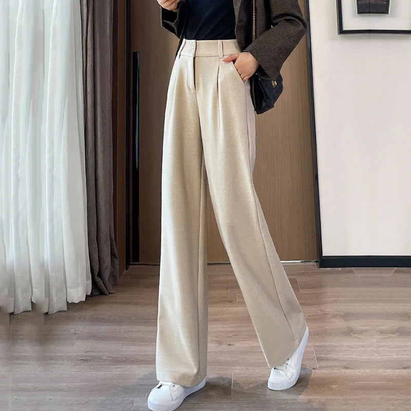 EVA - AUTUMN FLOWING TROUSERS