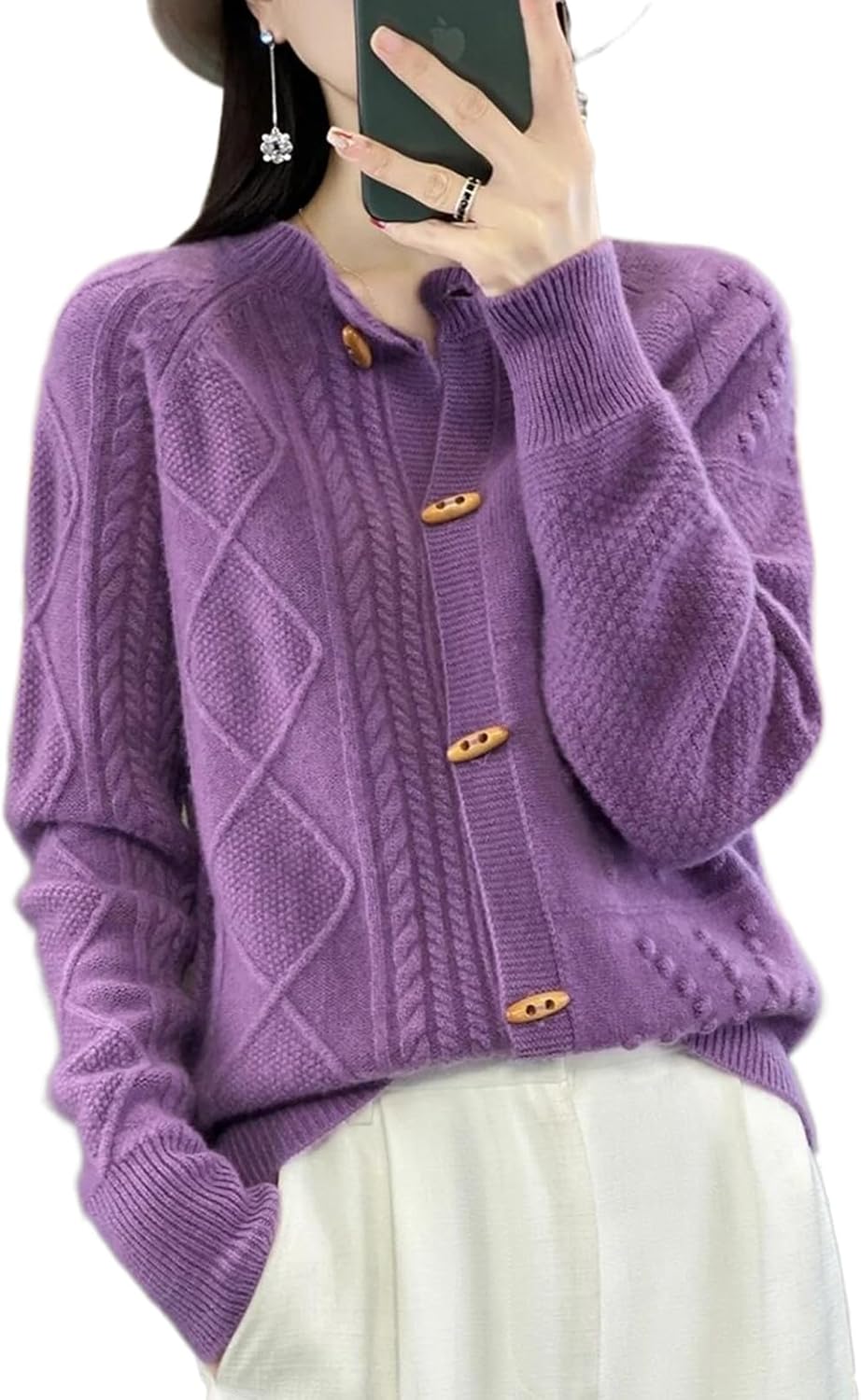 GLENDA - CASHMERE CARDIGAN