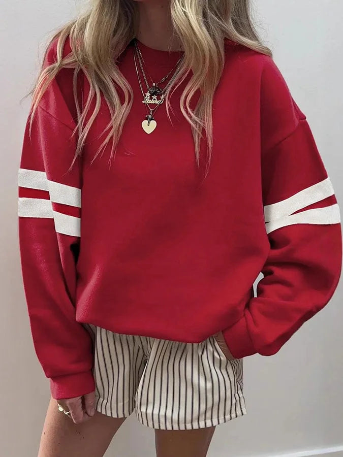 Lexi | Women's Casual Striped Sweatshirt