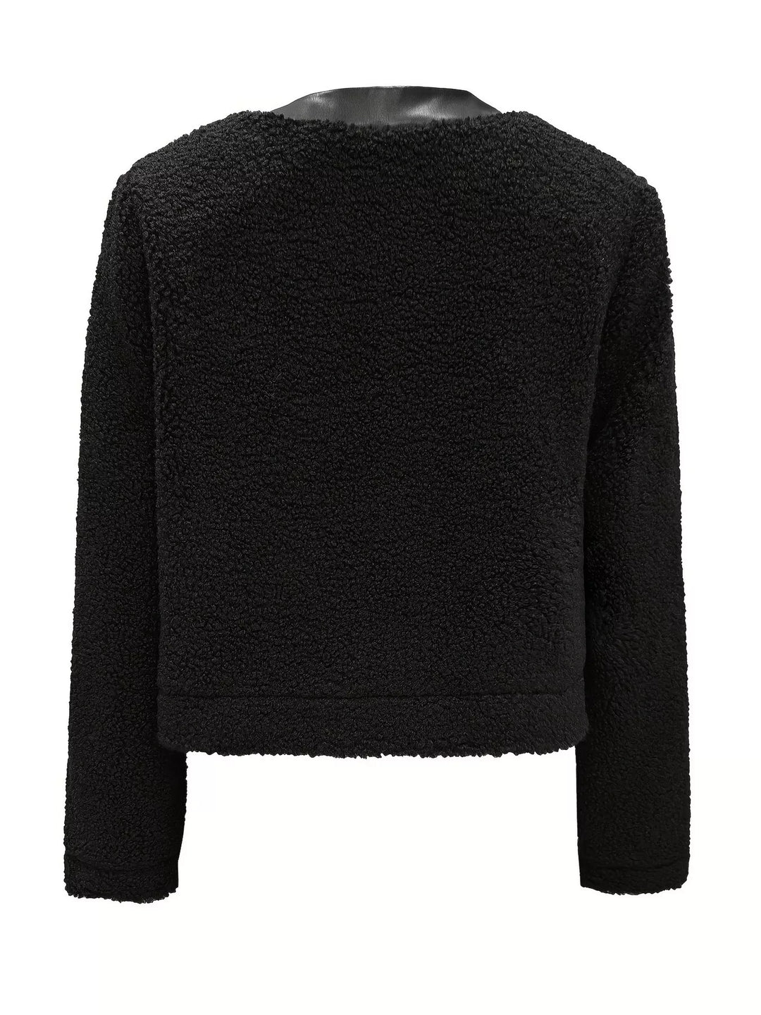 Amanda | Teddy Bear Button Up Jacket