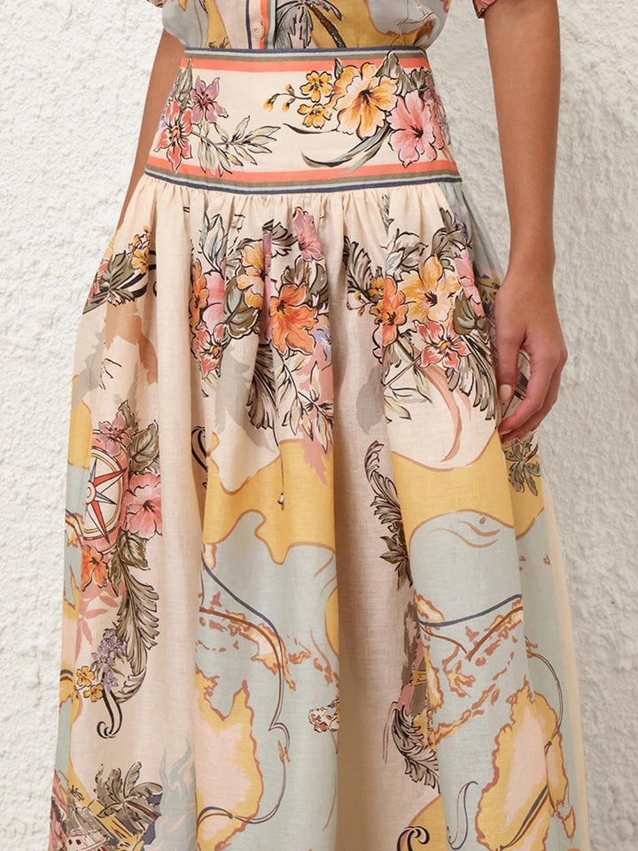 ALYSSA - ELEGANT FEMININE SKIRT and TOP