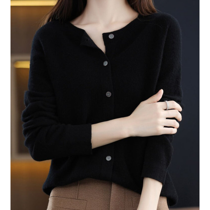 NICOLE - MERINO WOOL CASHMERE SWEATER