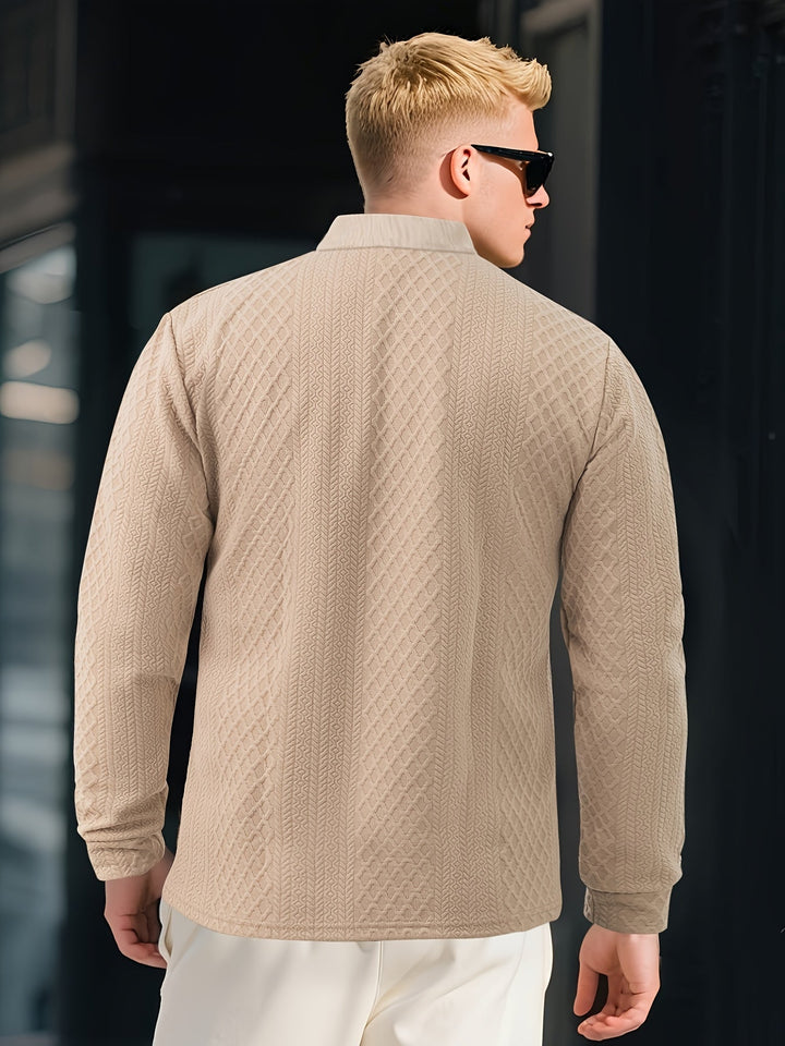ZED - SIGNATURE TEXTURED KNIT PULLOVER
