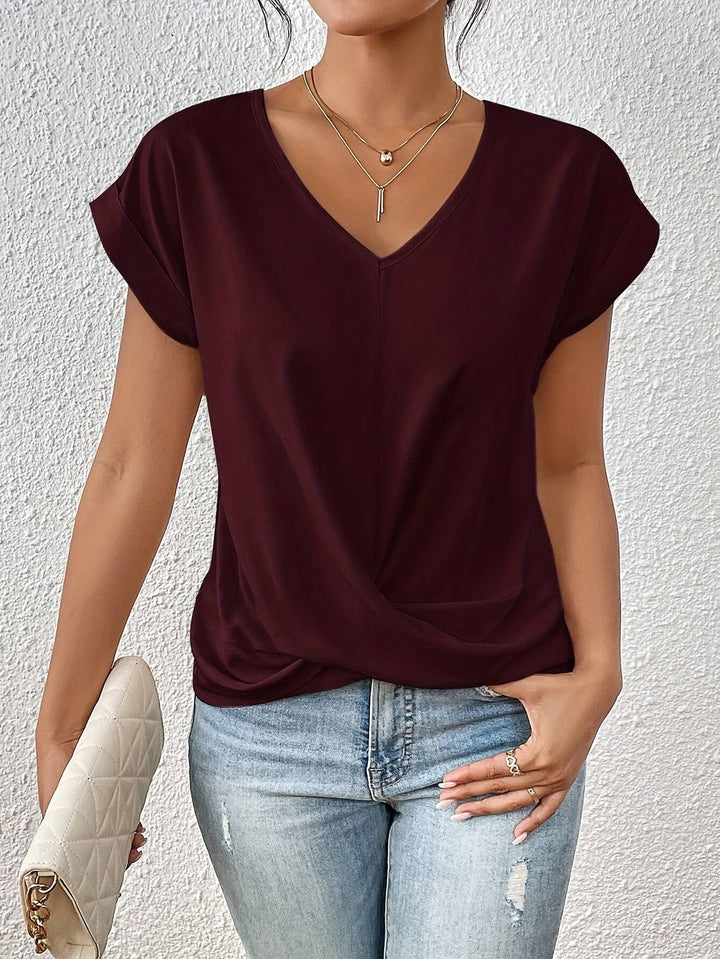 TERA - SIMPLE V-NECK T-SHIRT