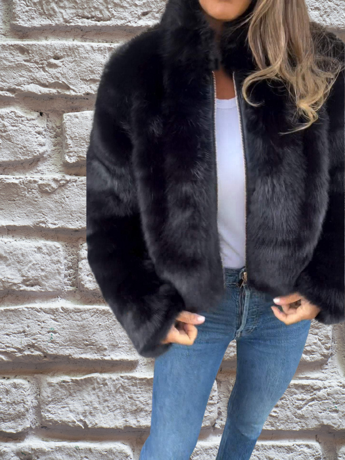 KATHLEEN - FAUX FUR WINTER JACKET