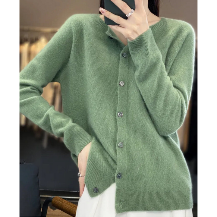 NICOLE - MERINO WOOL CASHMERE SWEATER