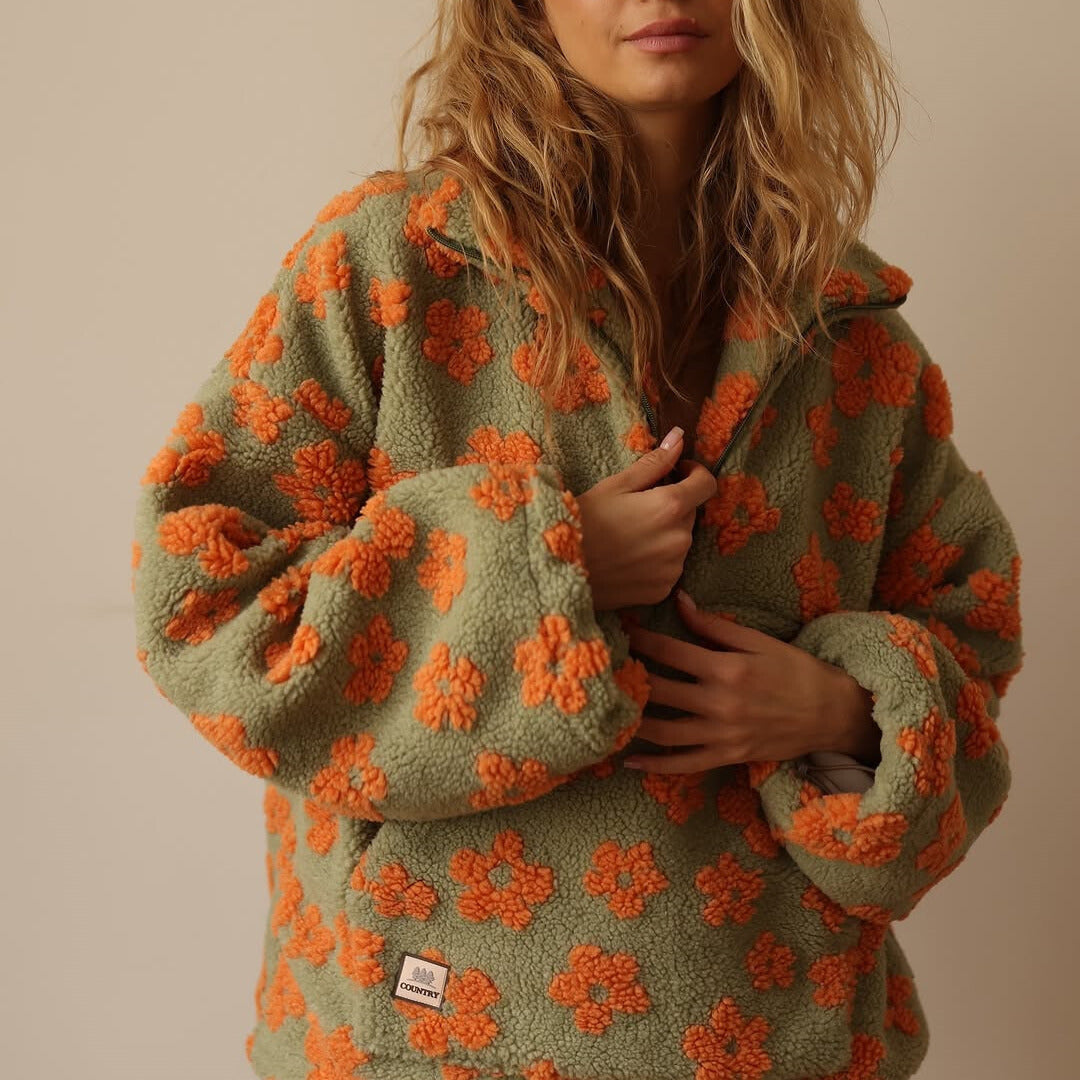 CANNA - FLUFFY FLOWER COZY PULLOVER