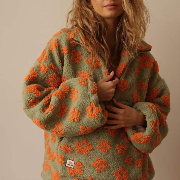CANNA - FLUFFY FLOWER COZY PULLOVER