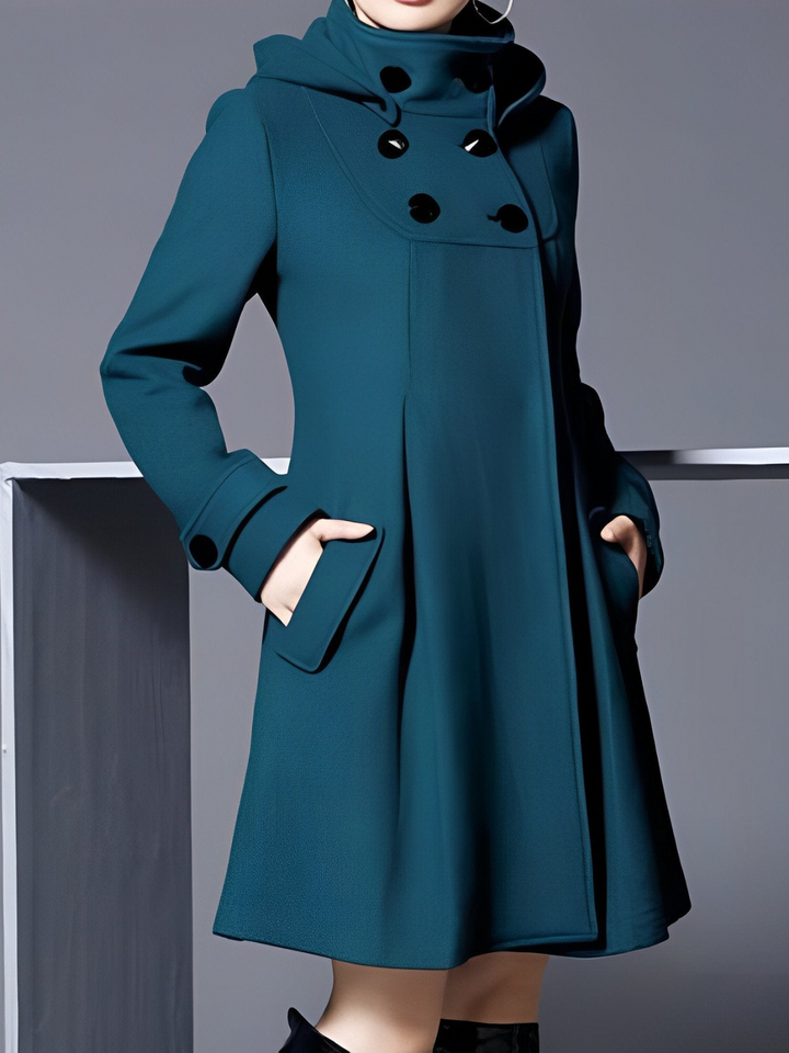 MAUREEN - WINTER COAT WITH SIDE POCKETS