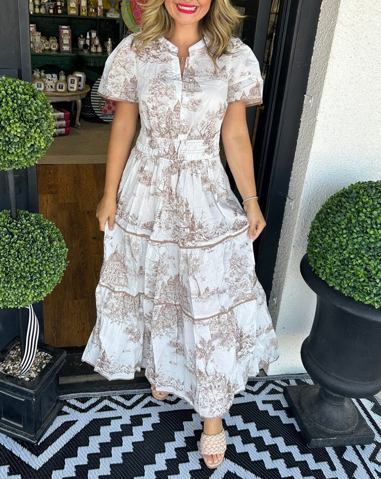 MARCELA - ROMANTICALLY ELEGANT MAXI DRESS