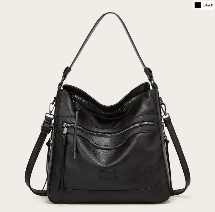 GAIL - VINTAGE CHARM LEATHER SHOULDER BAG