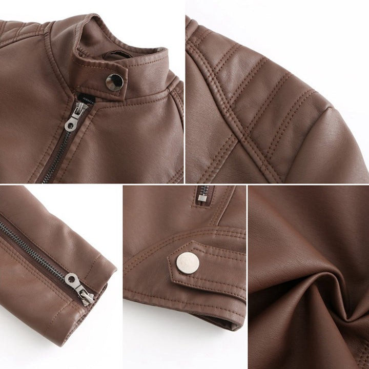 HAILEY - MODERN LEATHER JACKET