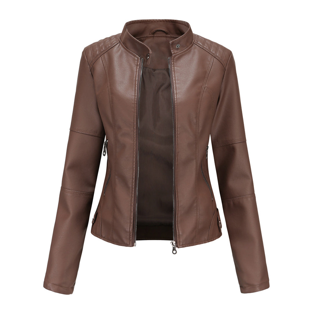 HAILEY - MODERN LEATHER JACKET