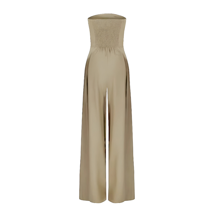 Amélie™ - SLEEK JUMPSUIT WITH NO SLEEVES