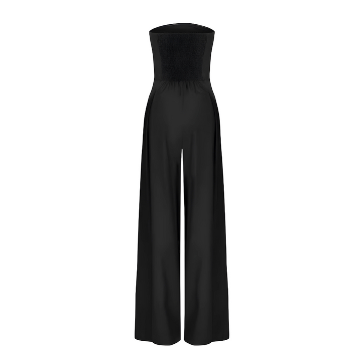 Amélie™ - SLEEK JUMPSUIT WITH NO SLEEVES