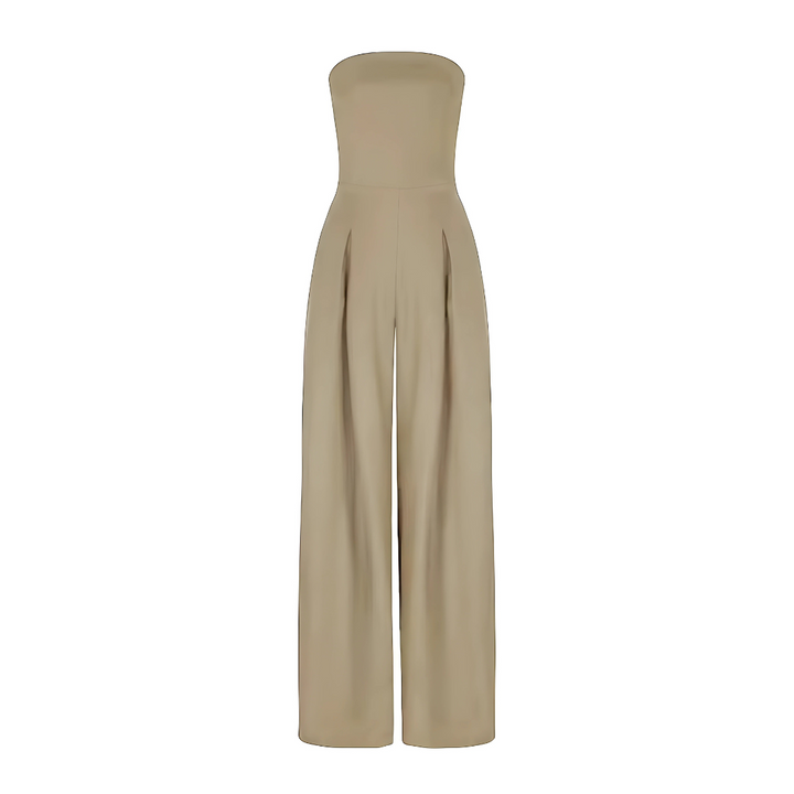 Amélie™ - SLEEK JUMPSUIT WITH NO SLEEVES