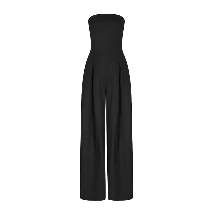 Amélie™ - SLEEK JUMPSUIT WITH NO SLEEVES