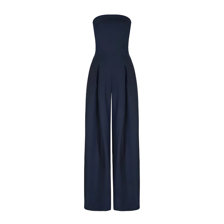 Amélie™ - SLEEK JUMPSUIT WITH NO SLEEVES