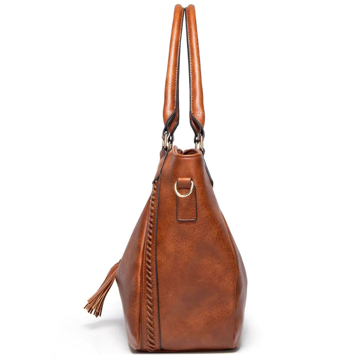 NEVE - REFINED ELEGANCE LEATHER SHOULDER BAG