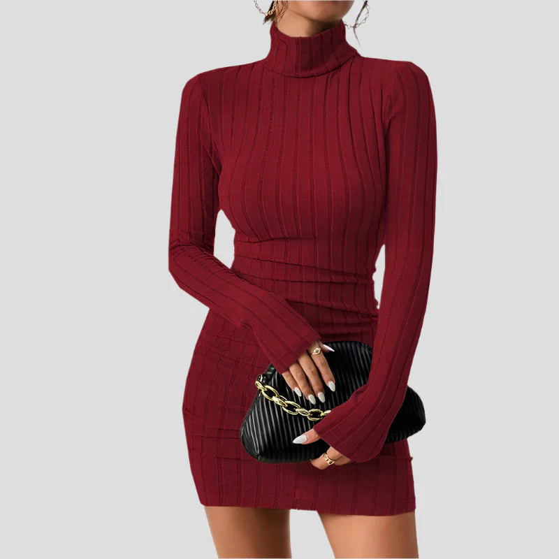 FELIZE - KNITTED SEXY ELEGANT DRESS