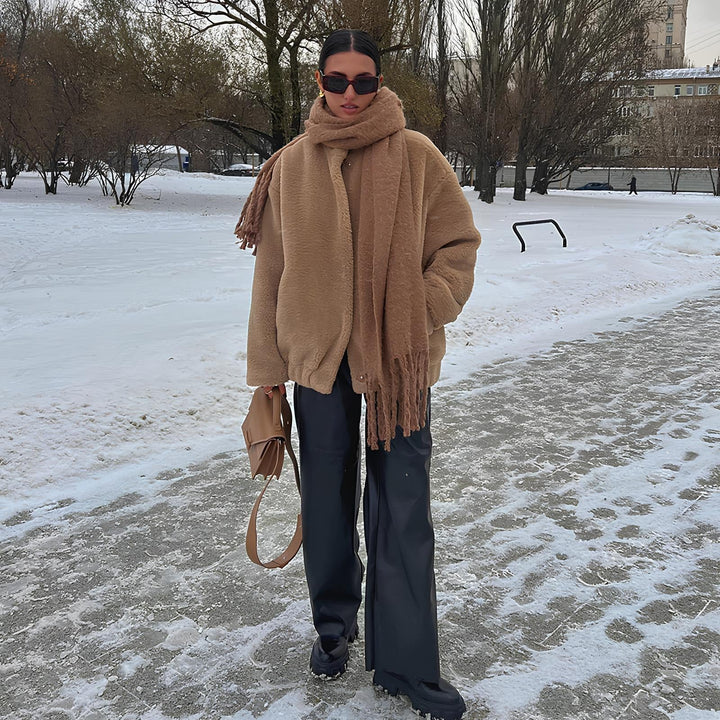 Jenny | Chic Teddy Bear Faux Fur Coat