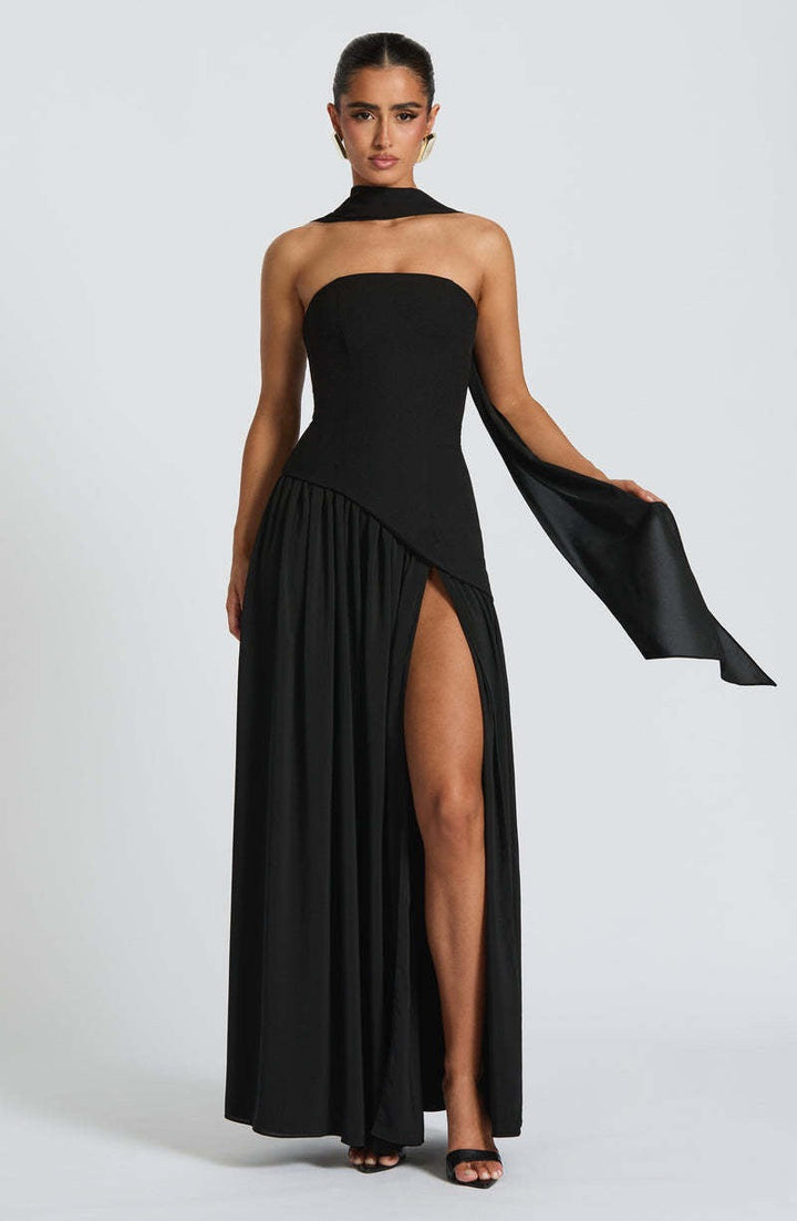 BLESS - SUNSET ELEGANCE GOLDEN HOUR DRESS