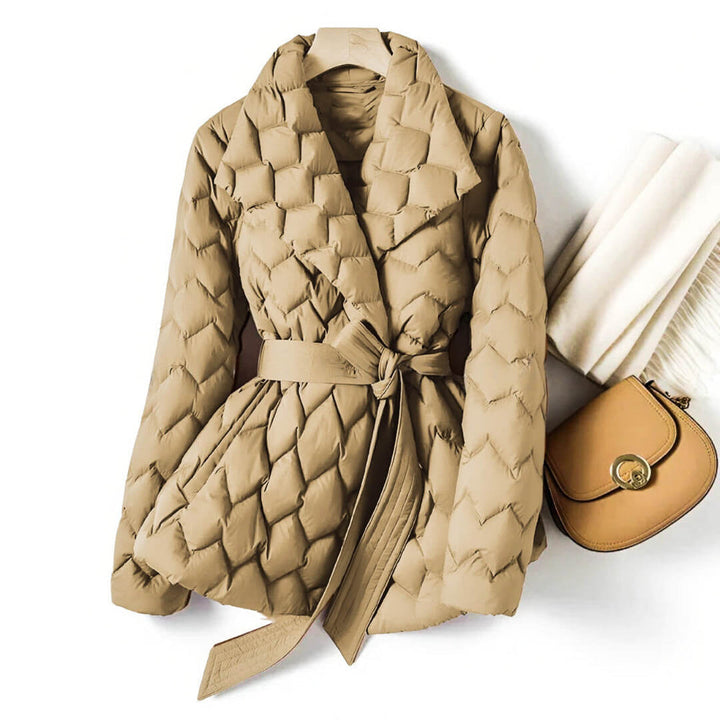 ROSEMARY - REFINED QUILTED WINTER COAT