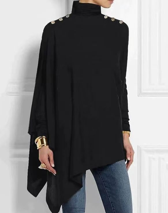 ELAINE - ELEGANT OVERSIZED CREW NECK SWEATER