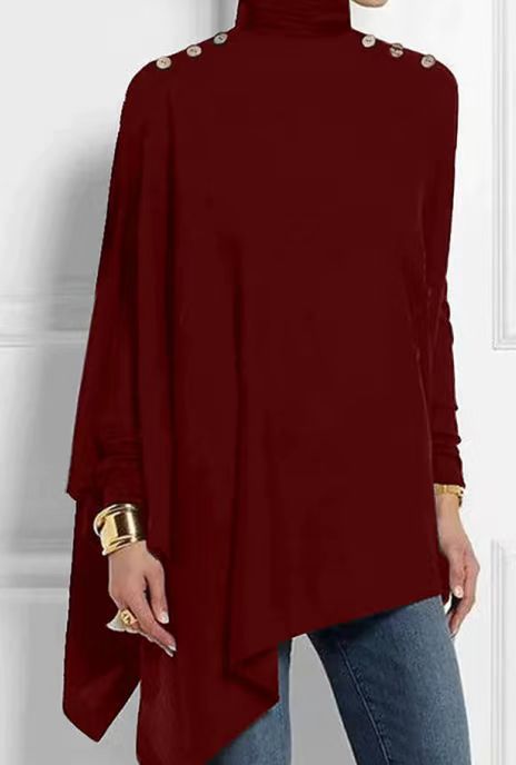 ELAINE - ELEGANT OVERSIZED CREW NECK SWEATER