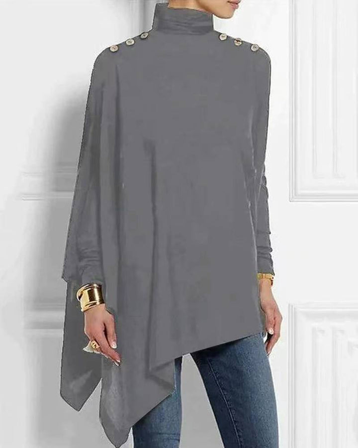 ELAINE - ELEGANT OVERSIZED CREW NECK SWEATER