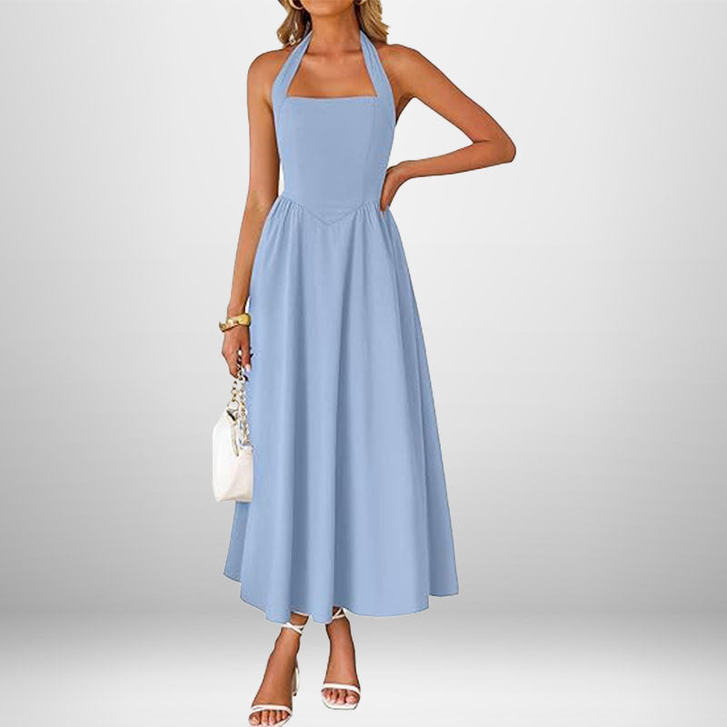 IZA - TIMELESS HALTER DRESS