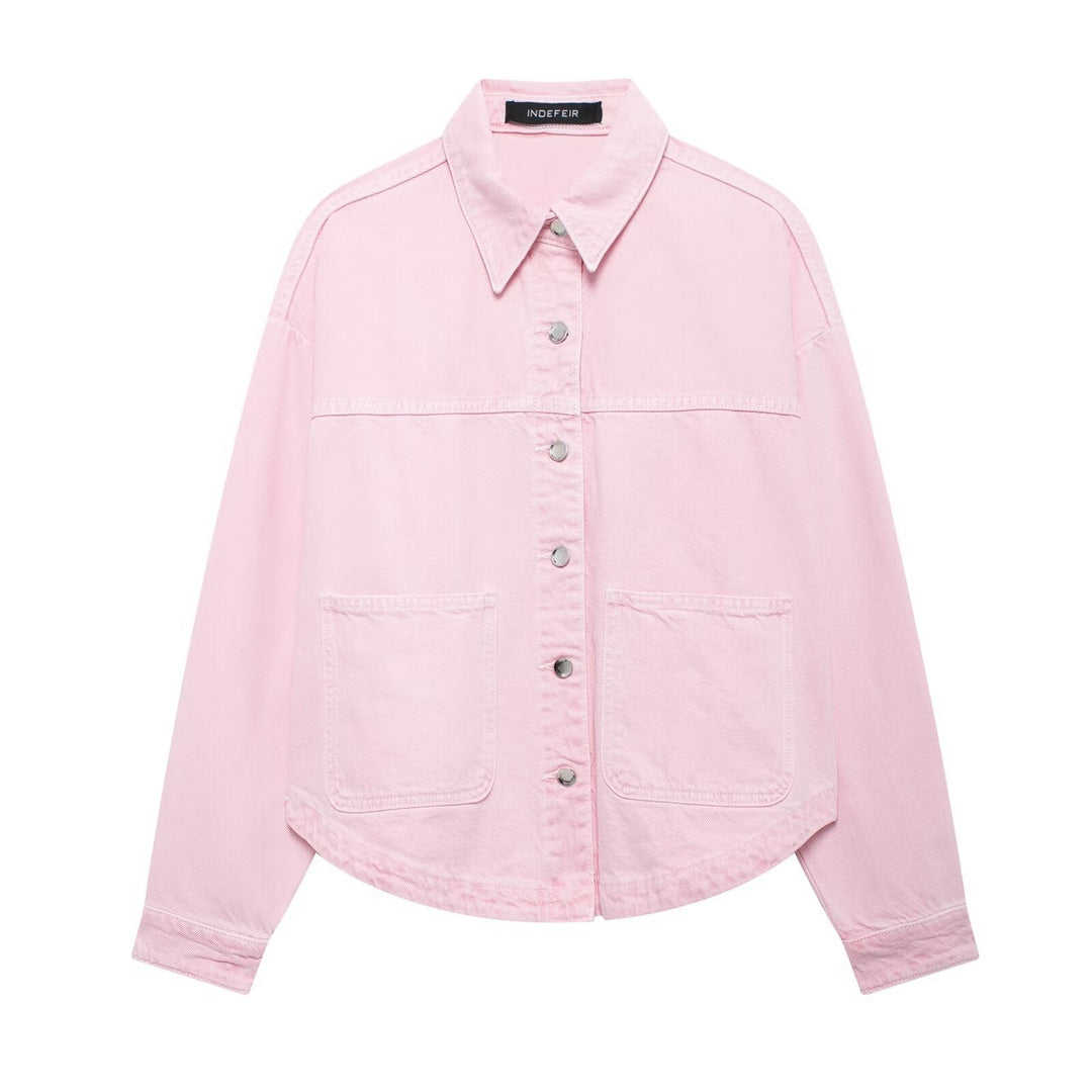 DIYANA - LOOSE CANVAS COMFORT JACKET