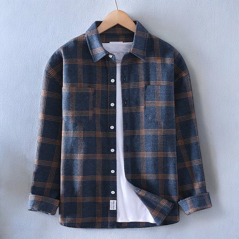 AIDEN - LONG SLEEVE FLANNEL SHIRT