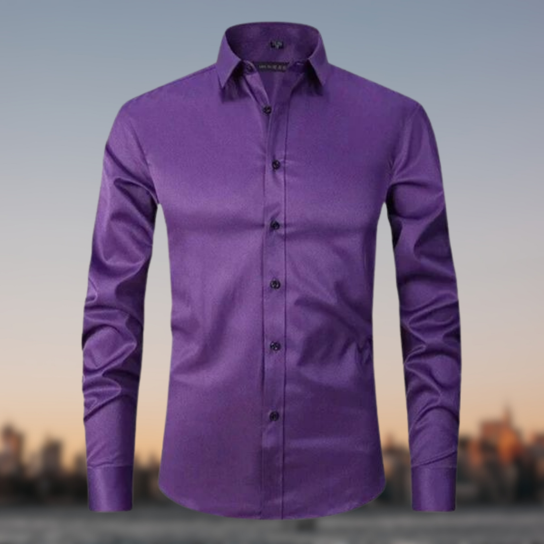 BRANDON - NO-WRINKLE LONGSLEEVE POLO