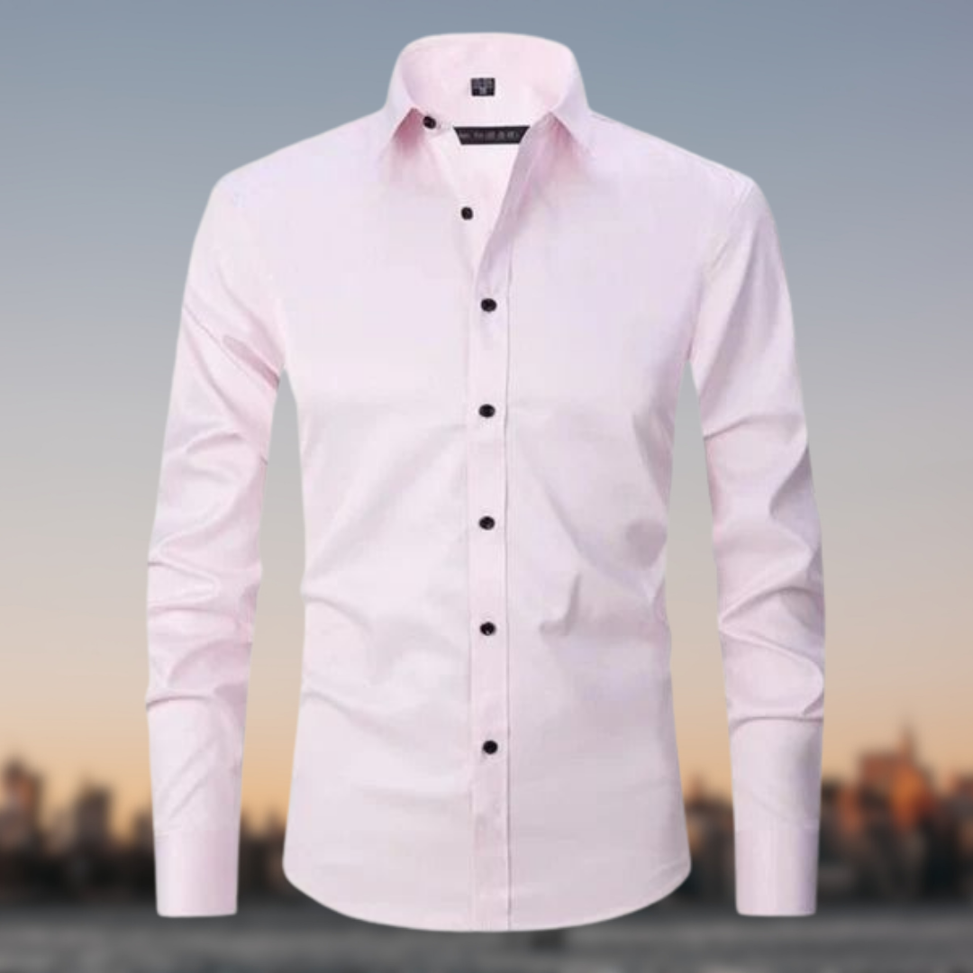 BRANDON - NO-WRINKLE LONGSLEEVE POLO