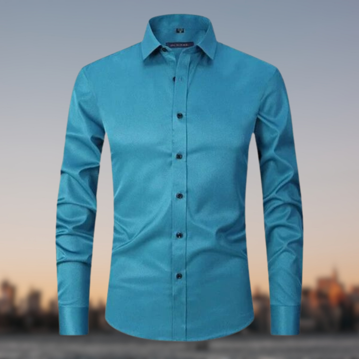 BRANDON - NO-WRINKLE LONGSLEEVE POLO