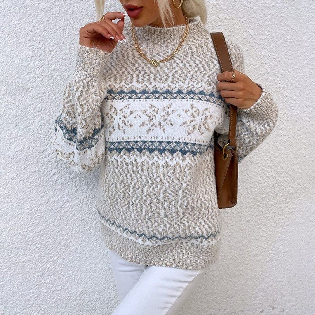 MICHELLE - SNOWFLAKES SWEATER