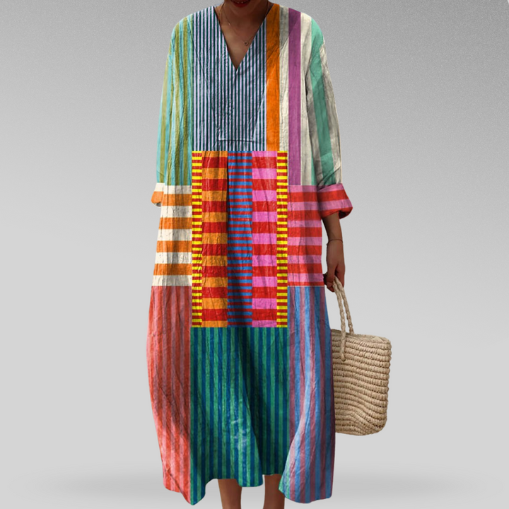 Ottilie™ - GEOMETRIC DRESS WITH ELEGANT SILHOUETTE