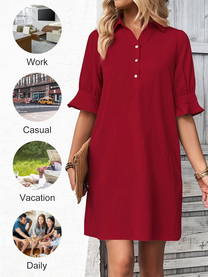 LEA – FRESH & FAB RUFFLE DRESS