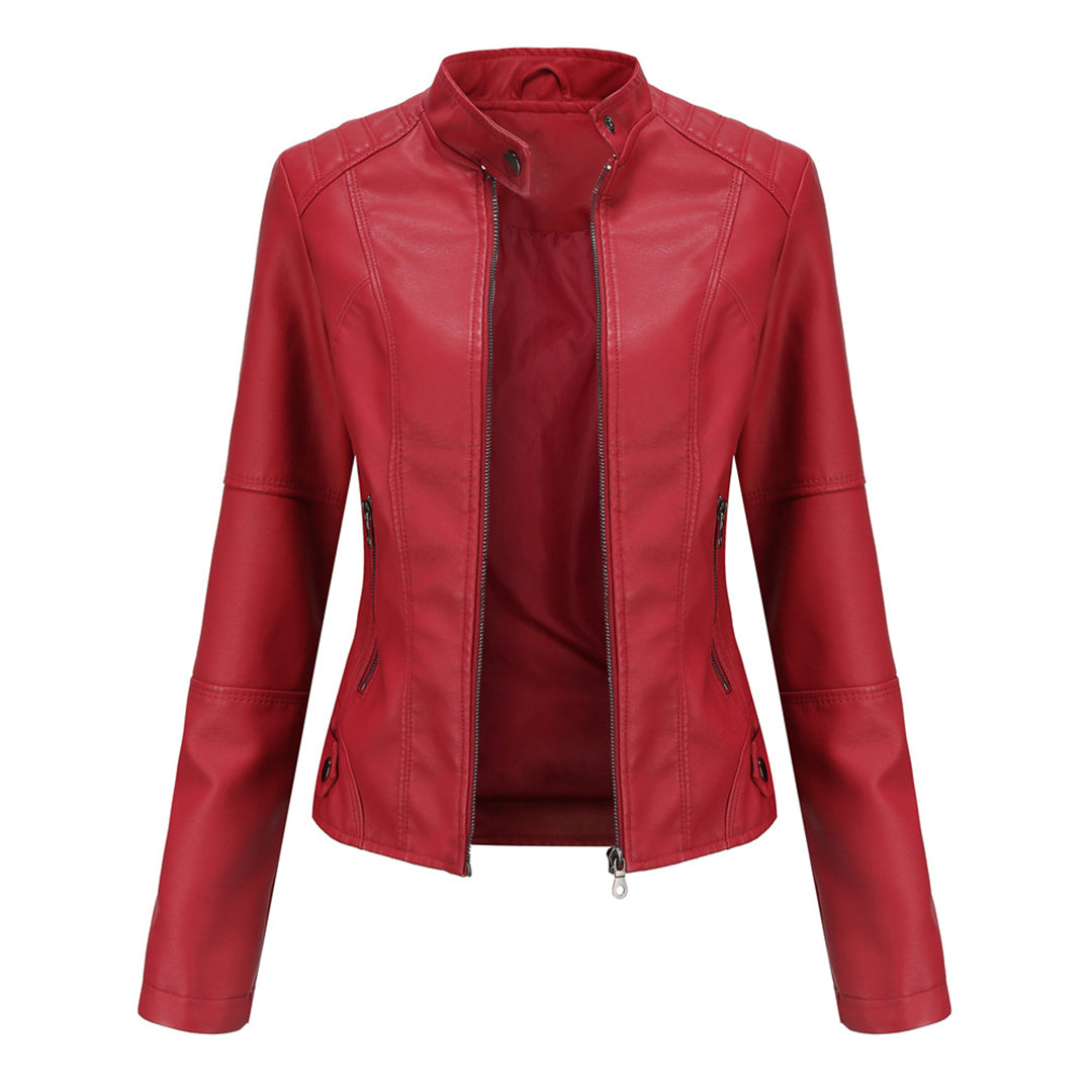 HAILEY - MODERN LEATHER JACKET