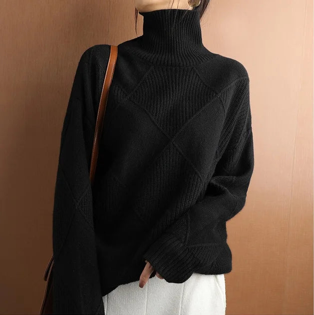 SKYE - TURTLE NECK PULLOVER