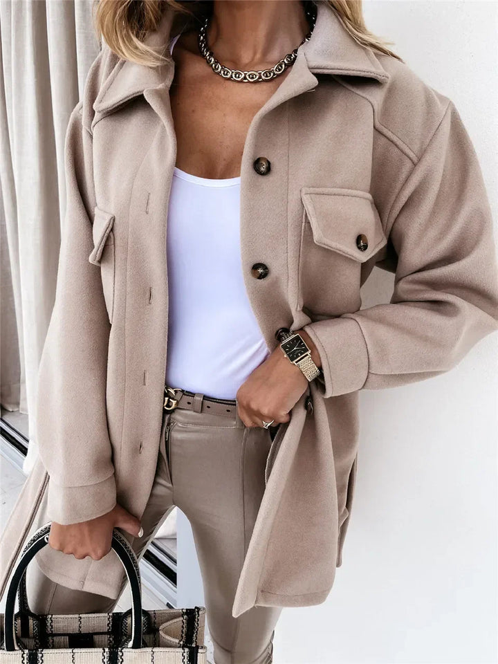 VESKA - REFINED RELAXED-FIT JACKET