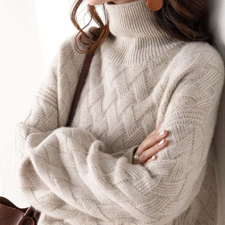 Bella | Cashmere Turtleneck Sweater