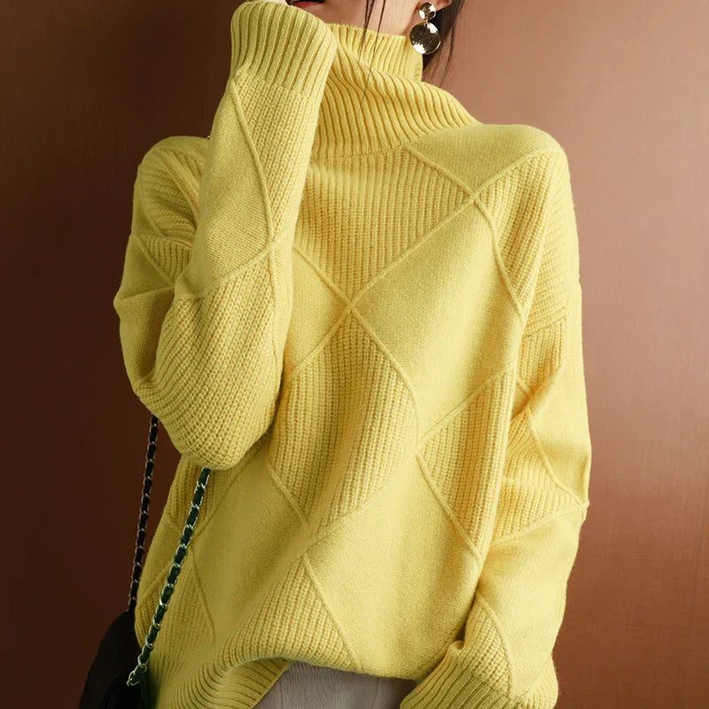 SKYE - TURTLE NECK PULLOVER