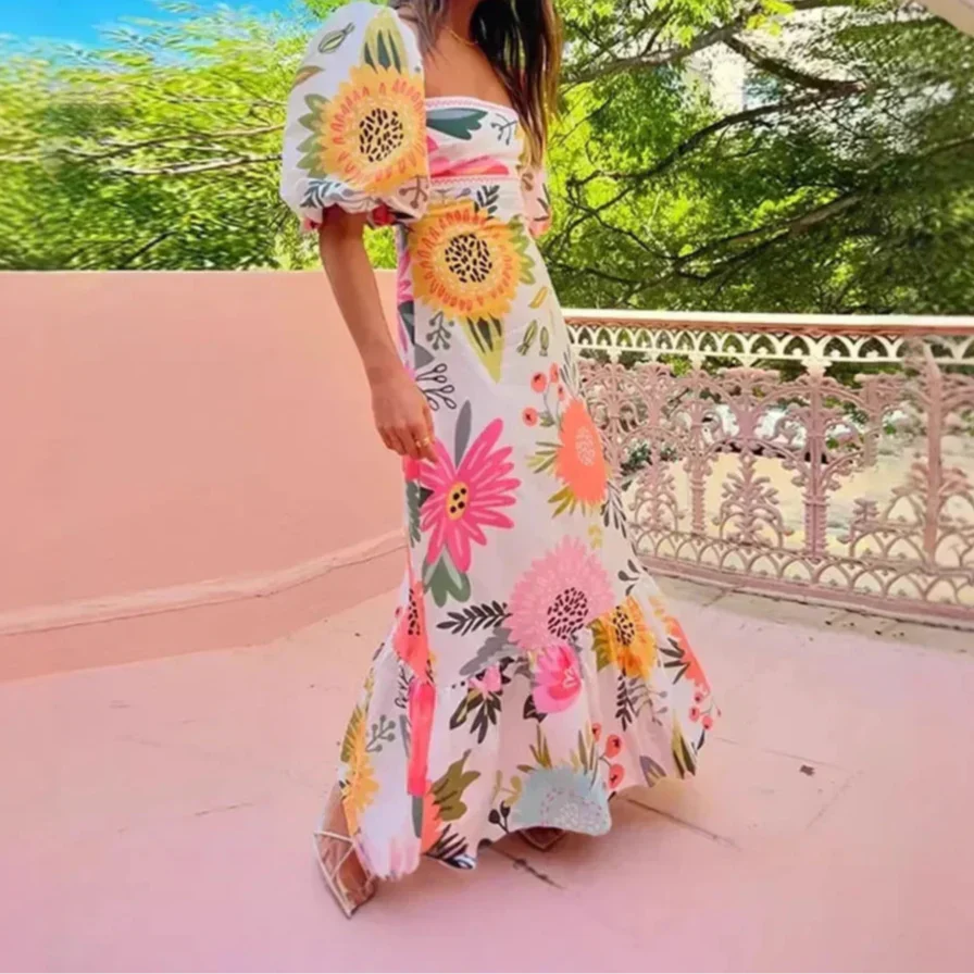 LARAVEL - SOPHISTICATED PLEATED MAXI DRESS