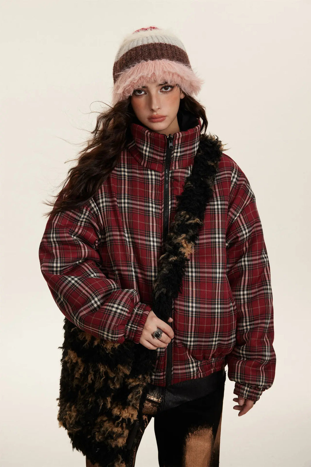 Mia | Vintage Double-Sided Puffer Jacket