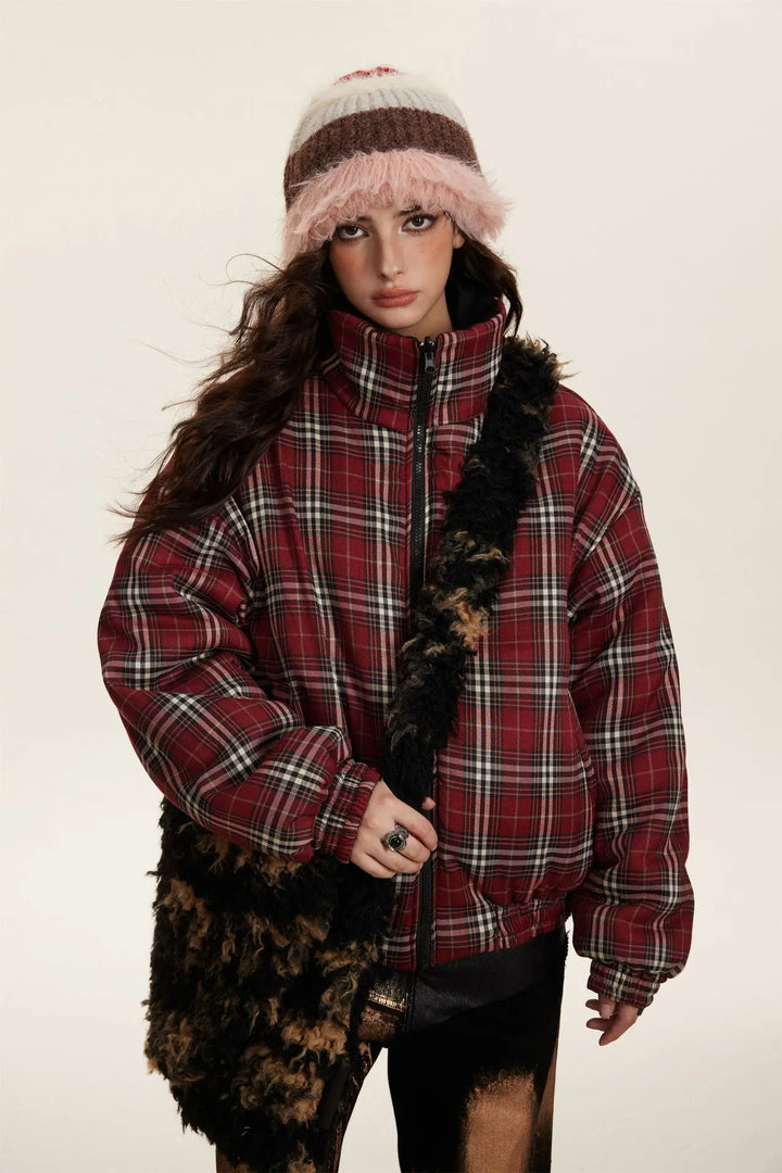Mia | Vintage Double-Sided Puffer Jacket