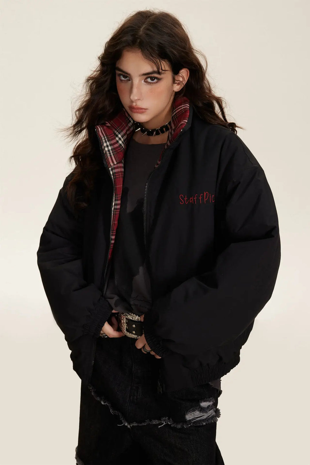 Mia | Vintage Double-Sided Puffer Jacket