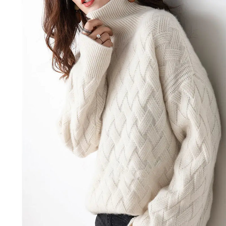 Bella | Cashmere Turtleneck Sweater