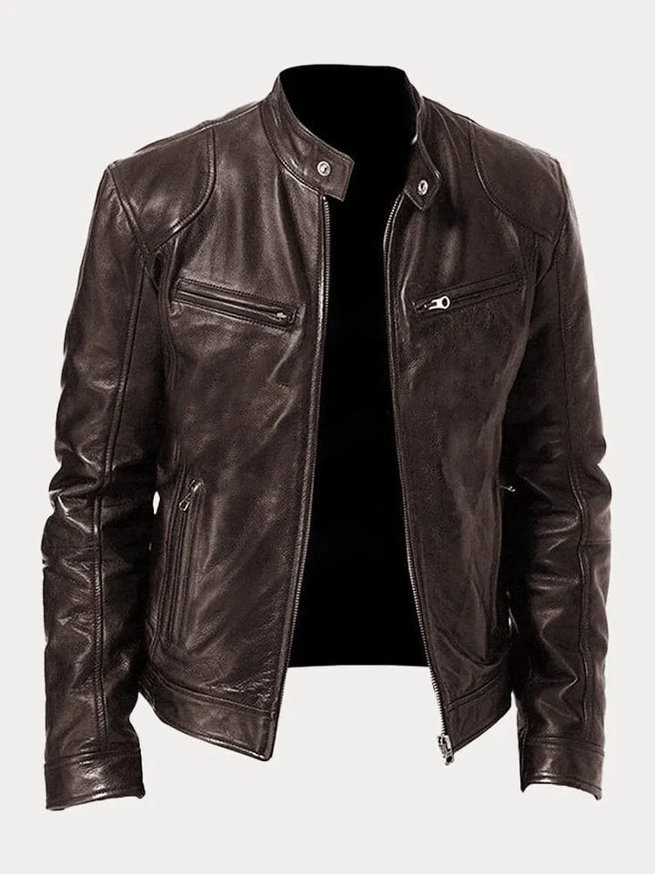 MATTHEW - DURABLE LEATHER JACKET